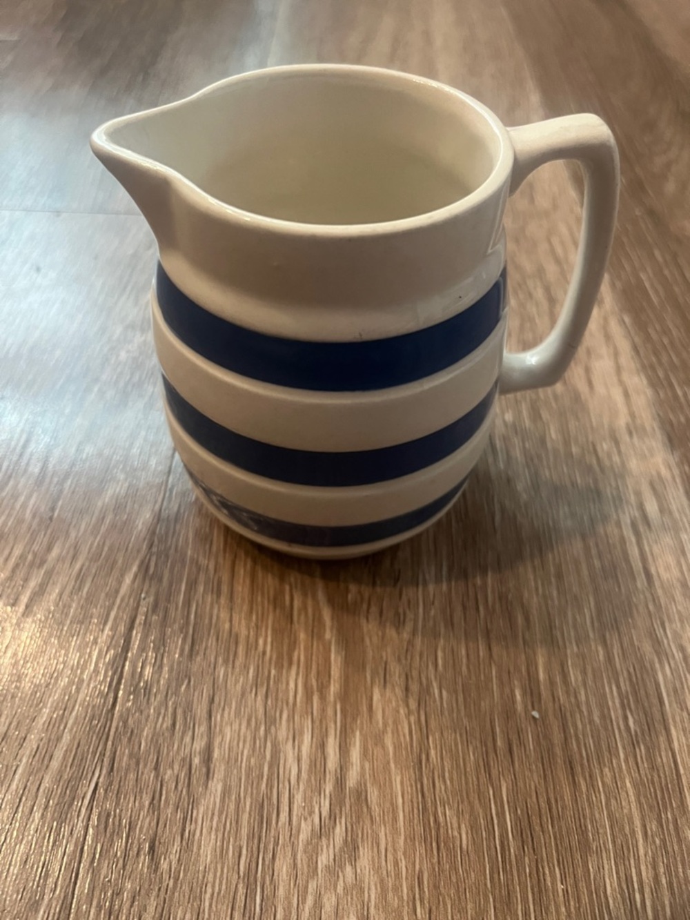 Vintage Staffordshire Chef Ware Ceramic milk jug